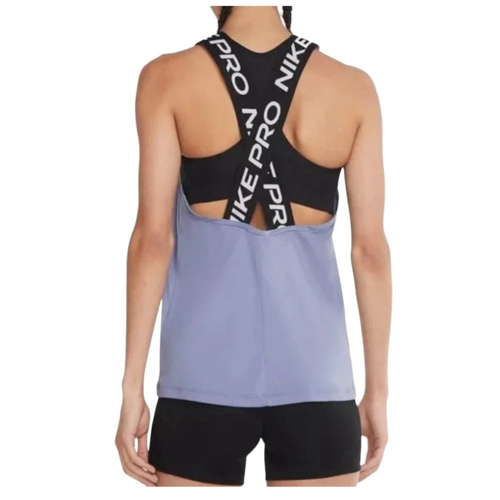 NIKE PRO Dri- Fit W NP elastic strap tank top women’s size large L